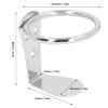 Focket Marine Yacht Steel Cup Holders, Boat Universal Hardware Drink Holder Deck, Stainless Steel Boat Ring Cup Drink Holder Drinks Holders for Marine Yacht Truck RV Car Trailer Hardware view 4