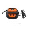 FELTECHELECTR Car Air Pump Double Portable Tire Inflator Led Light Pressure Measurement for Auto Vehicle Use Emergency Inflatable Pump for Quick Tire Inflation view 4