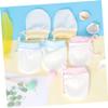 BESTYASH 4pairs -scratching Gloves Newborn Face Unisex Mittens for Use Prevent Scratches and Keep Hands Clean view 4
