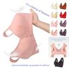 1/3 Pack Front Buckle Underwear for Women, Smooth No Steel Ring Soft Wide Shoulder Strap Bra, Elderly Ladies Comfy Vest view 4