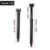 SOUUXIU Mountain Bike Dropper Post Aluminum 31.6mm Hydraulic Lock 100-170mm Travel Bicycle Remote-Controlled Dropper Seatpost for Mountain Bike Road Bike view 2