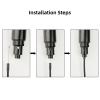 SOUUXIU Mountain Bike Dropper Post Aluminum 31.6mm Hydraulic Lock 100-170mm Travel Bicycle Remote-Controlled Dropper Seatpost for Mountain Bike Road Bike view 4