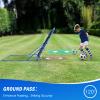 Winthai 4.8x3.7FT Soccer Rebounder Net, Quick-Switch Angle Soccer Training for Control, Passing Practice, Easy Setup Rebounder Gifts & Equipment for Kids,Teens & Adults view 4