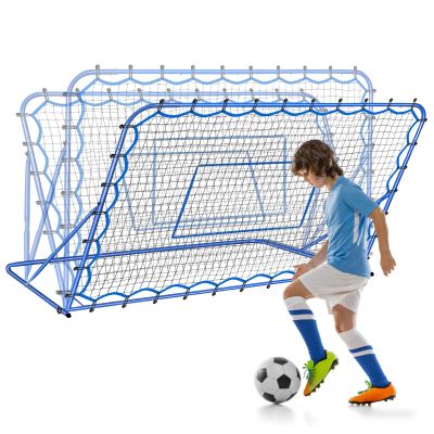 Winthai 5.9x3.7FT Soccer Rebounder Net, Quick-Switch Angle Soccer Training for Control, Passing Practice, Easy Setup Rebounder Gifts & Equipment for Kids,Teens & Adults