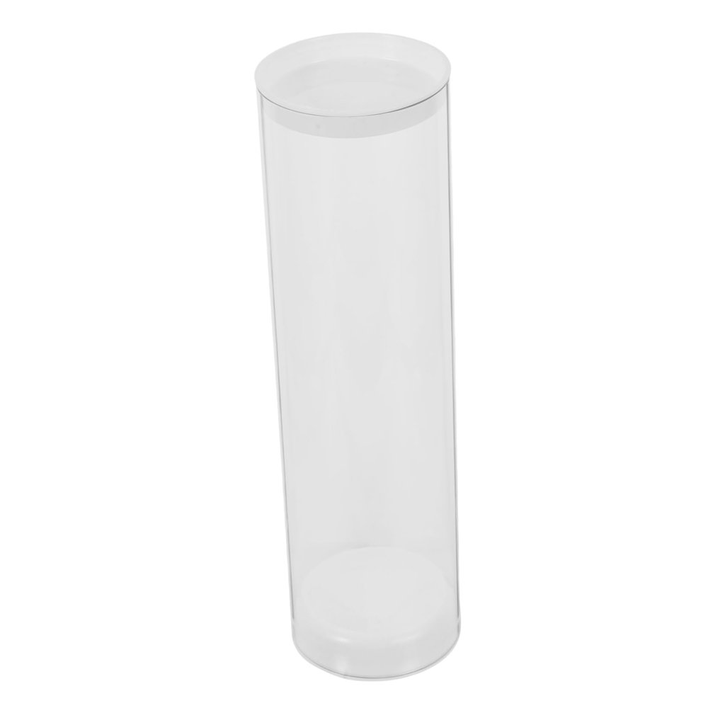 Cabilock Portable Badminton Tube Lightweight Shuttlecocks Organizer Plastic Container for Outdoor Use Easy Storage and Carry for Badminton Equipment