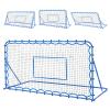 Winthai 7x3.7FT Soccer Rebounder Net, Quick-Switch Angle Soccer Training for Control Passing Practice, Easy Setup Rebounder Gifts & Equipment for Kids,Teens & Adults view 1
