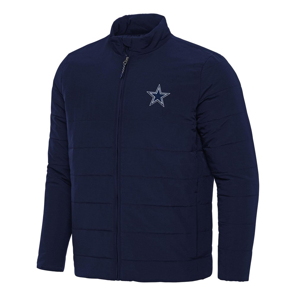 Antigua Men's Navy Dallas Cowboys Swelter Full-Zip Jacket