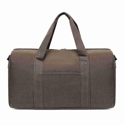 Alomejor Travel Duffel Bag Large Capacity for Clothes Easy Access Pocket with Handles for Travel, Camping, Gym, Swim (Khaki)
