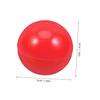 25pcs Balls Plastic Hollow Bingo Balls Open Ball Game Props Raffle Drawing Party Game Funny Bingo Lotterys Ball Small Sphere PVC view 2