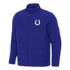 Antigua Men's Royal Indianapolis Colts Swelter Full-Zip Jacket view 1