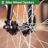 Motoforti Universal Bicycle Spokes Bike Wheel Spokes 14G 295mm Length Carbon Steel Black 1 Set view 3