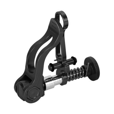 ZHUAYSEJXA Bike seat clamp Seatpost Clamps Quick Release Bicycle Components Clamp for 3sixty for Brompton Mid-bar Parts Quick Quick Release Bike seat clamp Quick Release(Black Aluminum)