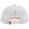 "Rose" HOG Hat Light Blue/White w/Red Patch view 2