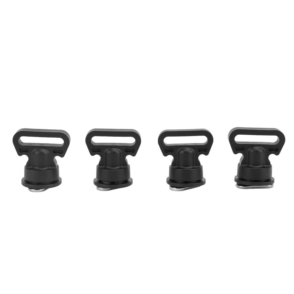 Boat Sliding Fasteners,4PCS Track Mount Tie Downs Marine Nylon Rope Securing Fasteners for Motorboat Inflatable Boat Kayak Dinghy