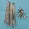 Freecycling Bicycle Spokes with Spoke caps 36 Pieces 12G 60-305mm Electric Bicycle Wheels Tires Steel Spokes Bicycle Parts Riding Accessories (95MM) view 3