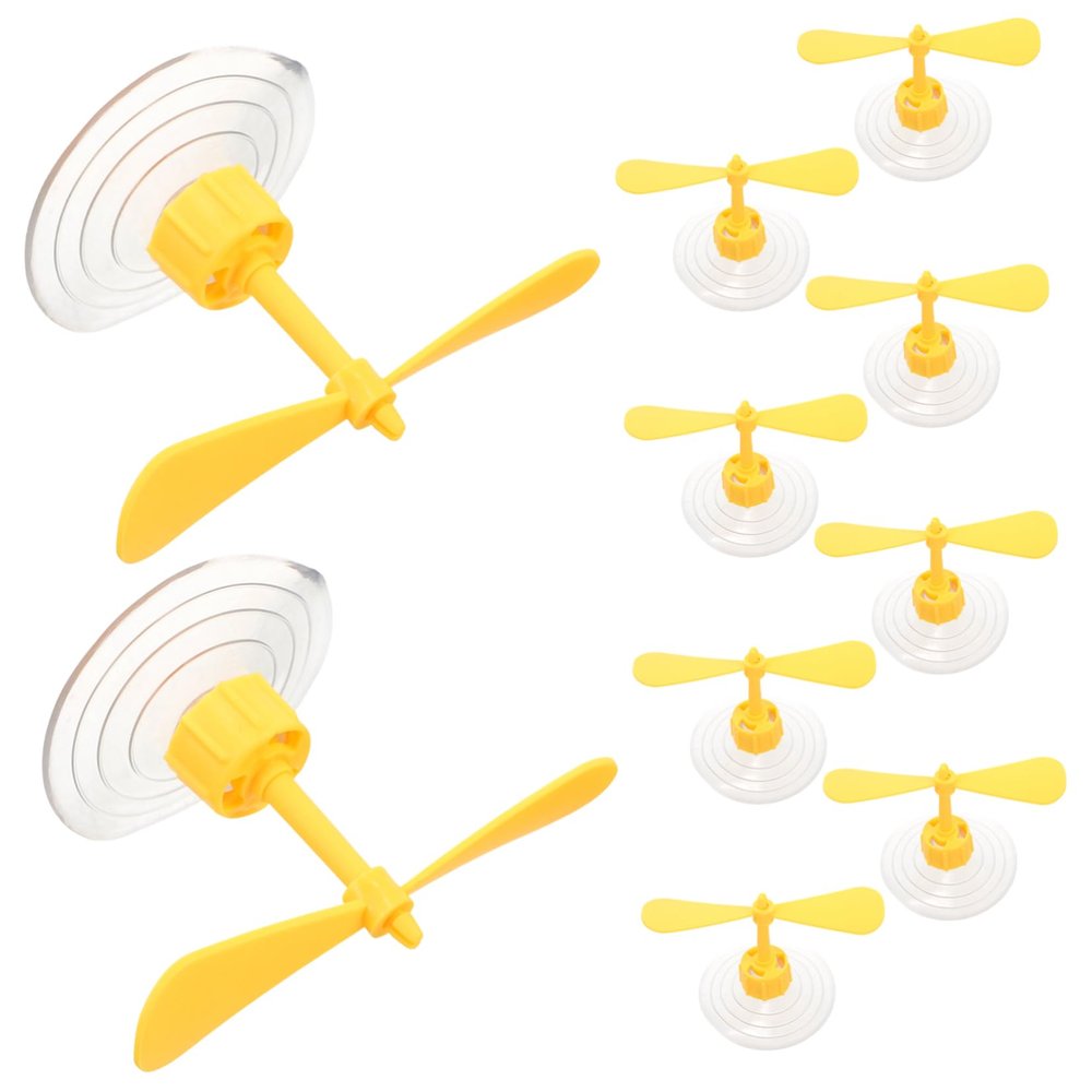 ASAKKURA 10pcs Dragonfly Suction Cup Helmet Decor Durable Yellow Motorcycle Accessories for Women Easy to Install with Strong Absorption Fun and Creative Design