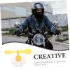 ASAKKURA 10pcs Dragonfly Suction Cup Helmet Decor Durable Yellow Motorcycle Accessories for Women Easy to Install with Strong Absorption Fun and Creative Design view 3