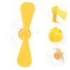 ASAKKURA 10pcs Dragonfly Suction Cup Helmet Decor Durable Yellow Motorcycle Accessories for Women Easy to Install with Strong Absorption Fun and Creative Design view 4