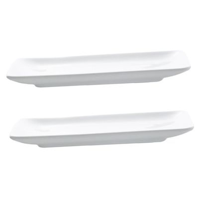 RORPOIR 2pcs Aesthetic Jewelry Holder Dish Ceramic Jewelry Trays for Organizing Makeup and Accessories Compact Decorative Plates for Desktop and Dresser