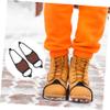 Yardenfun 2pairs Slip Ice Climbing Shoes Cover Coarse Surface Crampon Cleat for Snow Boots view 4