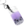 AOKWAWALIY 6 Pairs Simulated Pearl Milk Tea Cup Clip on Earrings Plastic Material Bubble Tea Ear Clips for Women Party Accessories Reusable Cute Fashion view 3