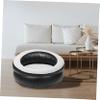 KICHOUSE Air Sofa Couch Inflatable Lazy Couch Foot Stool Lightweight Folding Stool for Living Room Random Color view 3