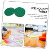 NAMOARLY Replacement Hockey Pads for Mini Air Hockey Table 10pcs Polyester Fiber Pusher Patches Game Enhancers view 2