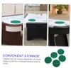 NAMOARLY Replacement Hockey Pads for Mini Air Hockey Table 10pcs Polyester Fiber Pusher Patches Game Enhancers view 4