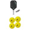 JOOLA Ben Johns Perseus Pickleball Paddle w/Replacement Grip - Charged Surface Tech for Power & Feel - Fully Encased Carbon Fiber, Larger Sweet Spot Primo Indoor/Outdoor Pickleball Balls view 1