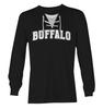 Buffalo - Sports City Hockey Unisex Long Sleeve Shirt (Black, XXX-Large) view 1
