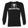 Haase Unlimited Philadelphia - Sports City Hockey Unisex Long Sleeve Shirt (Black, Small) view 1