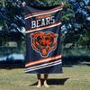 Northwest NFL Sprung Beach Towels 2PK 30X60, Chicago Bears view 2
