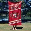Northwest NFL Sprung Beach Towels 2PK 30X60, San Francisco 49ers view 2