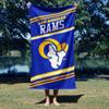 Northwest NFL Sprung Beach Towels 2PK 30X60, Los Angeles Rams view 2