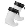 WOFASHPURET 1 Pair Rain Boots Liner Warm Boot Socks Warm Boot Liners Comfortable Boot Liners Boot Shoes Inserts Keeping Boot Liners Rain Boot Socks Detachable Boot Liners Rain Boot Liner Cloth view 1