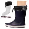 WOFASHPURET 1 Pair Rain Boots Liner Warm Boot Socks Warm Boot Liners Comfortable Boot Liners Boot Shoes Inserts Keeping Boot Liners Rain Boot Socks Detachable Boot Liners Rain Boot Liner Cloth view 3