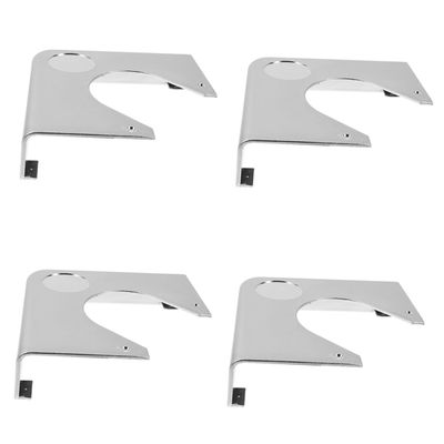 Gogogmee 4pcs Pool Table Chrome Corners Corner Plate for Billiard Table Billiard Table Pocket Liner Pool Table Hardware Metal Table Corner Pool Table Corner Plate Corner Plate Replacement