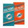 Northwest NFL Sprung Beach Towels 2PK 30X60, Miami Dolphins view 1