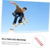 BCOATH 2pcs Professional Longboard Rails Collision Rib Bone Rails Plastic Rib Bones Grind Skateboard Tail Saver view 2