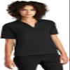 Mercer+Mettle Women's Stretch Jersey Polo | Short Sleeve Work Polo for Women, Moisture Wicking Jersey Shirt, Deep Black, 3X-Large view 2