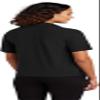 Mercer+Mettle Women's Stretch Jersey Polo | Short Sleeve Work Polo for Women, Moisture Wicking Jersey Shirt, Deep Black, 3X-Large view 4
