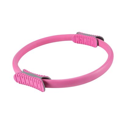 KOMBIUDA Non-Slip Yoga Ring for Women Durable Fitness Equipment for Chest Expansion Thigh and Waist Shaping for and Yoga Practice Upgraded Pink