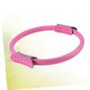 KOMBIUDA Non-Slip Yoga Ring for Women Durable Fitness Equipment for Chest Expansion Thigh and Waist Shaping for and Yoga Practice Upgraded Pink view 2