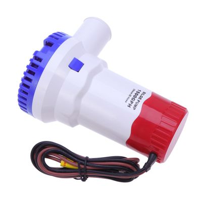 Anneome 12v Submersible Boat Water Pump Bilge Pump Flow Mini for Rv Home Garden