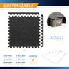 Marcy Interlocking Dual Density Rubber Top EVA Foam Home Gym Floor Mat for Exercise Equipment & Accessories MAT-46 view 2