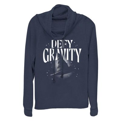 Wicked Missy Plus Defy Gravity Cowl Neck Pullover