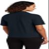 Mercer+Mettle Women's Stretch Jersey Polo | Short Sleeve Work Polo for Women, Moisture Wicking Jersey Shirt, Night Navy, 4X-Large view 3