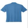Mercer+Mettle Unisex Stretch Jersey Polo | Short Sleeve Work Polo for Men & Women, Moisture Wicking Jersey Shirt, Parisian Blue, X-Small view 2