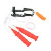 Winter Ice Fishing Safety Kit 2Pcs Ice Picks with Emergency Whistle, Essential Life Saving Tackle Tool (White Rope) view 1
