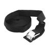 Beatifufu 2pcs Kayak Fastening Strap Heavy-Duty Cargo Binding Belt Reinforced Hook Tie Down for Outdoor Equipment Luggage and Roof Rack Use view 1
